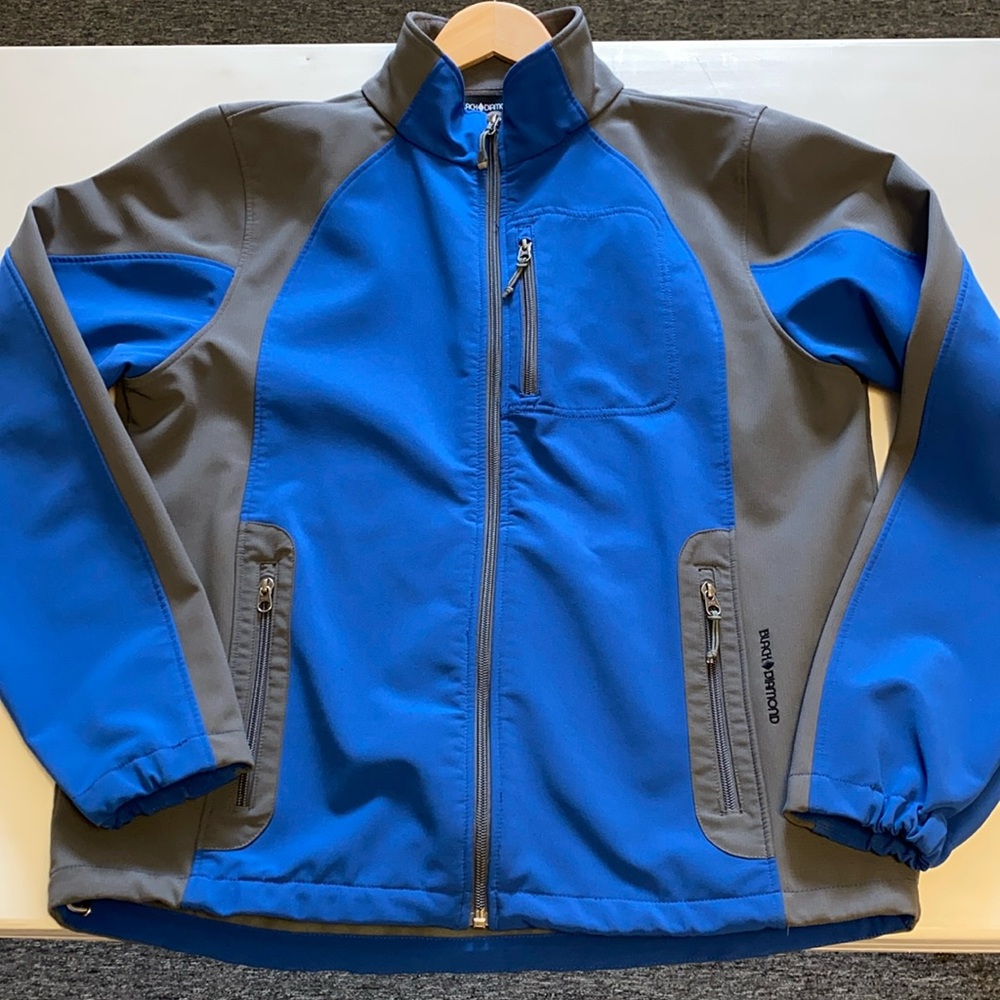 Black Diamond Blue & Grey Winter Sports Jacketet